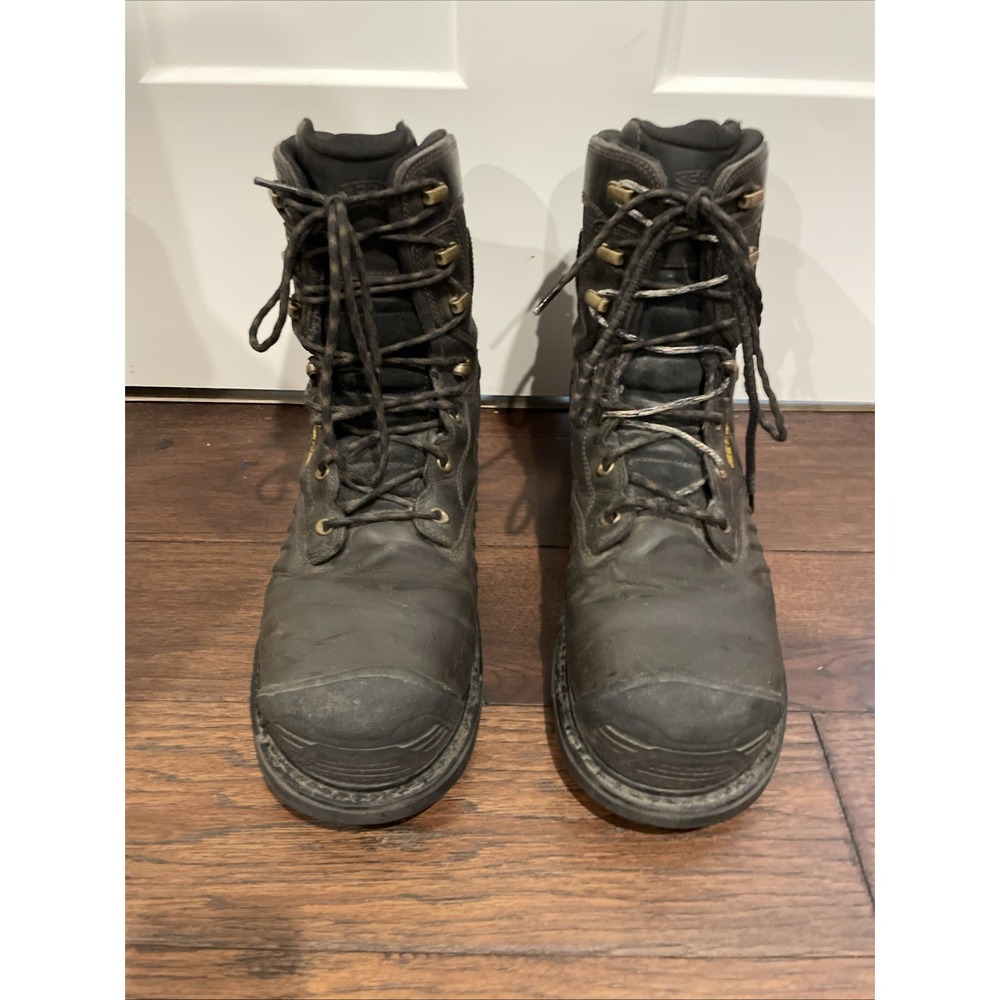 Keen Utility Mens CSA Philadelphia 600G Carbon Toe Work Boots Black 14D 1022112D